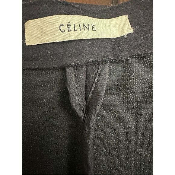 CELINE Paris Modele Depose Wool 90% , Cashmere 10%  Midi Skirt Size: EU 40, US M - Picture 5 of 8